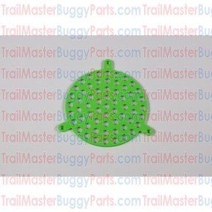 TrailMaster 150 Fan Cover Clapboard Lime Green Top