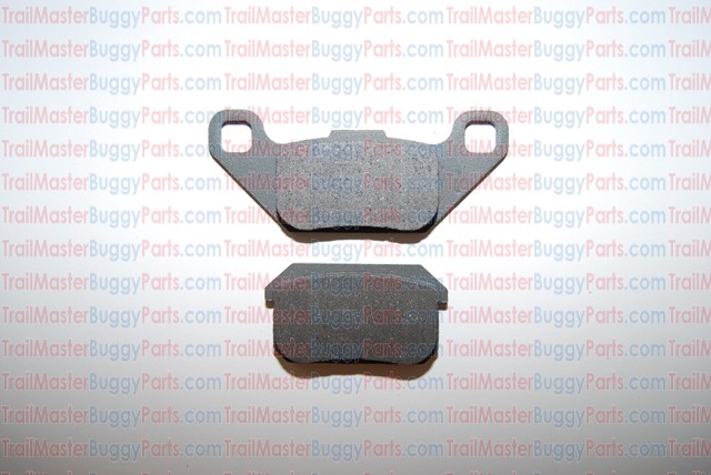 thumbnail image 2 of Front & Rear Brake Pad Set For Trailmaster XRX XRS 150cc Go Kart & Buggy 2 of 4