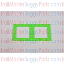TrailMaster 150 / 300 Battery Lower Cushion Lime Green