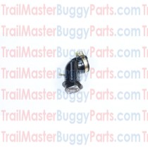 TrailMaster 150 Performance Intake Manifold Extended Black Side
