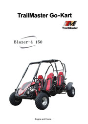 TrailMaster Blazer 4 150 Parts Manual Full